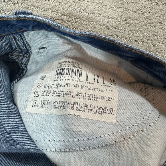 Vintage Dickies Blue Jeans - Picture 6 of 6